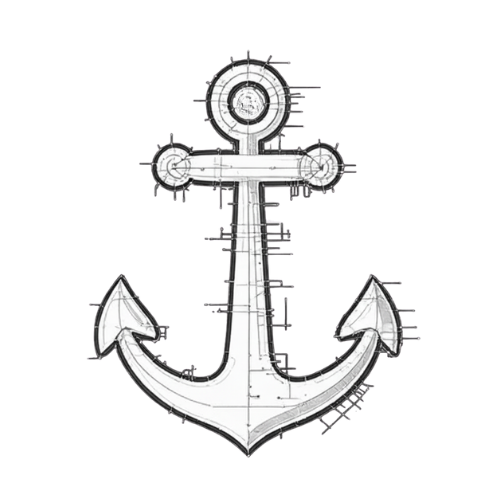 Sketch of an anchor icon